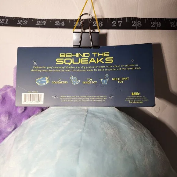 NWT Bark Alien Gnawtopsy Dog Toy XL - Picture 8 of 8